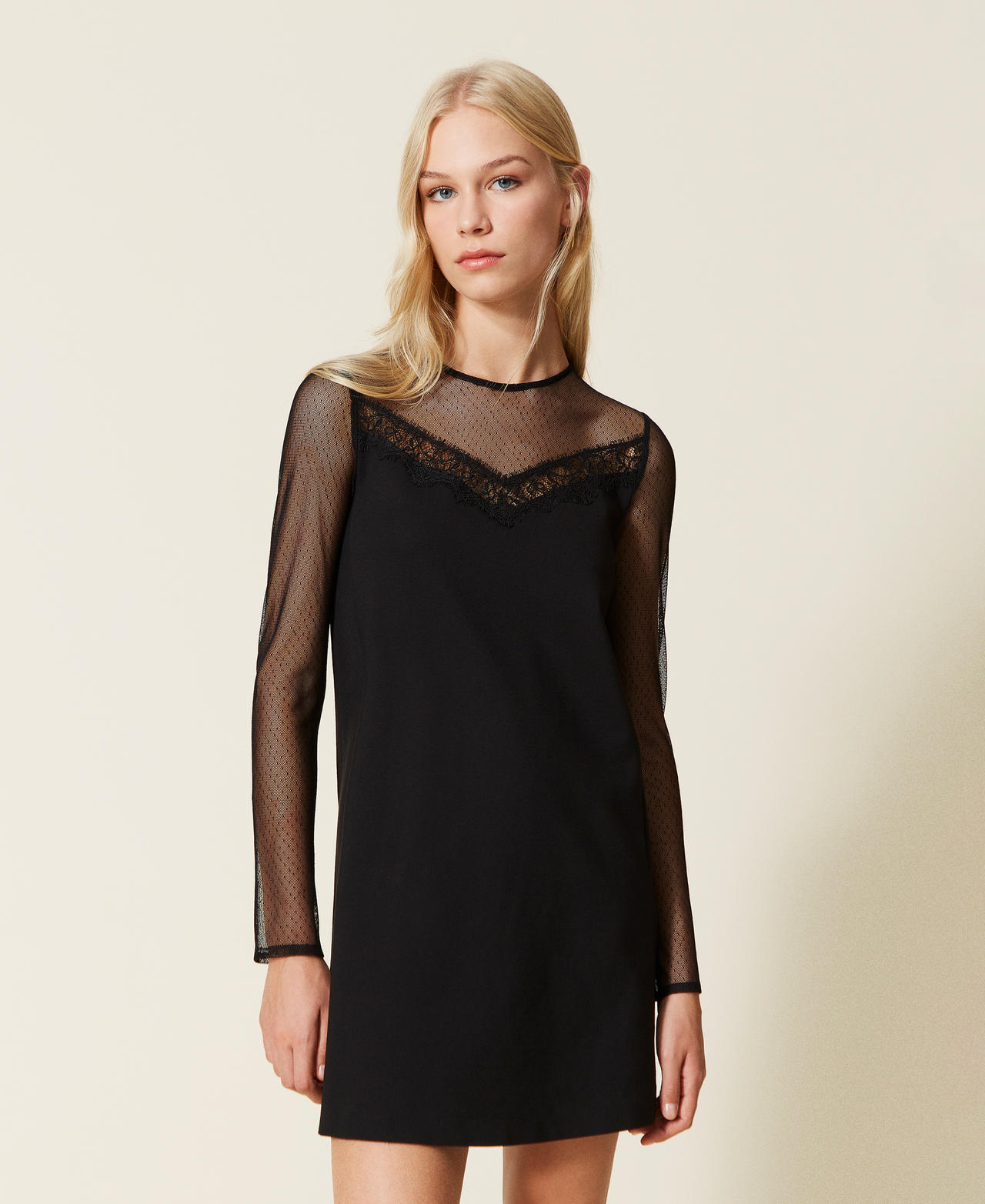Robe noire plumetis hotsell