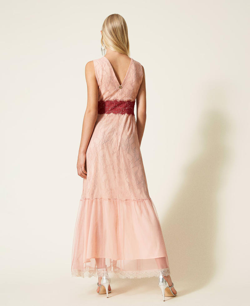 Valenciennes lace long dress