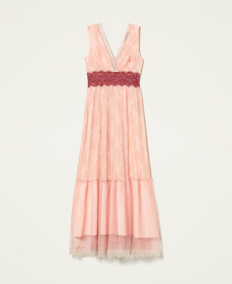 Valenciennes lace long dress