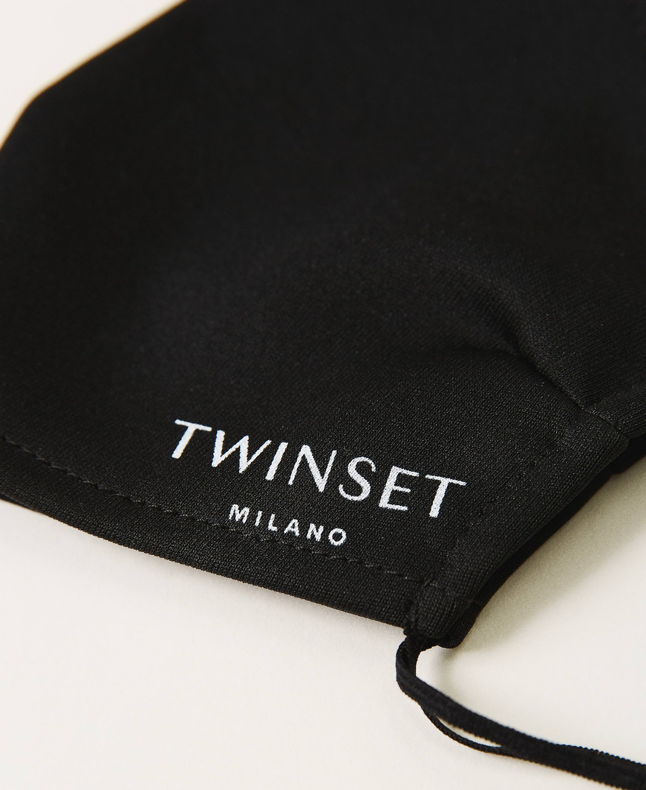 Stoffmasken-Set mit Logo Multicolor Schwarz / Denim / Brown Range Frau 999TN4079-02