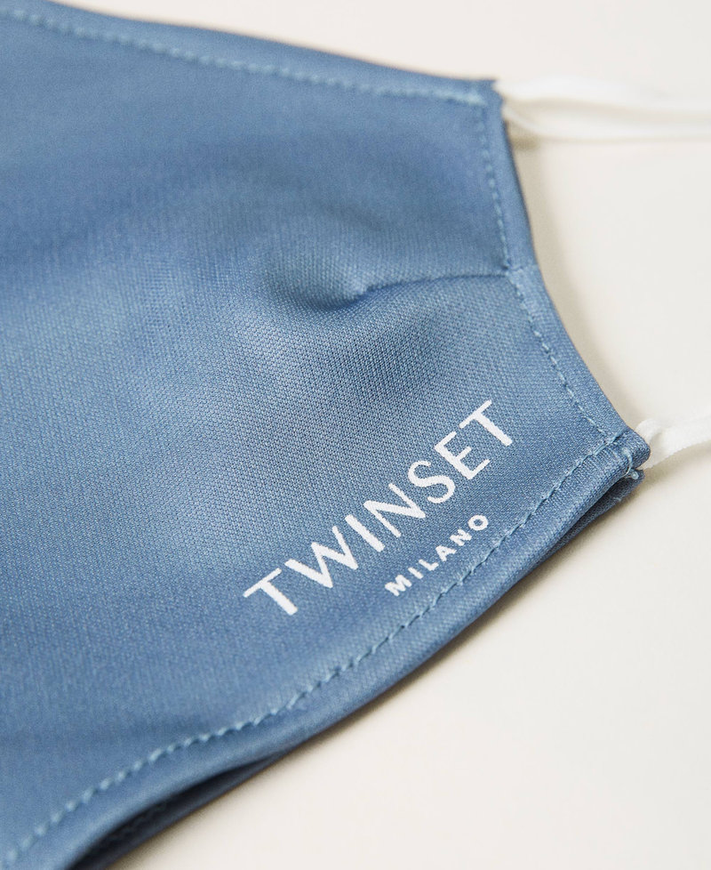 Stoffmasken-Set mit Logo Multicolor Schwarz / Denim / Brown Range Frau 999TN4079-03