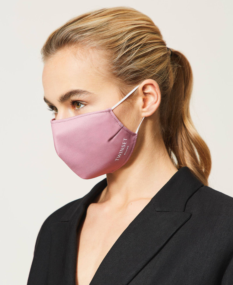 Stoffmasken-Set mit Logo Multicolor Schwarz / Denim / Brown Range Frau 999TN4079-05