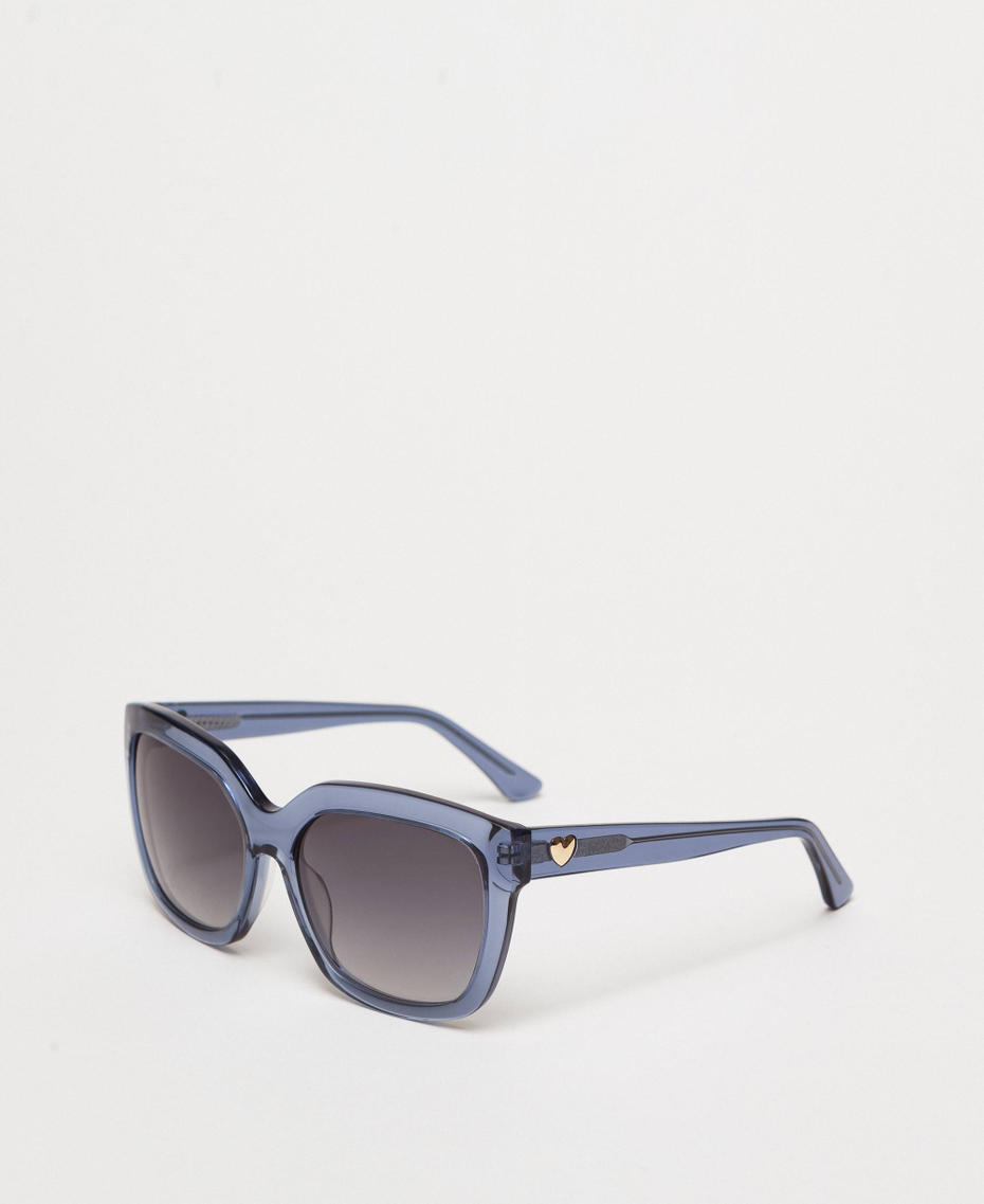 Солнцезащитные очки квадратной формы Черный женщина 999TZ4012-01