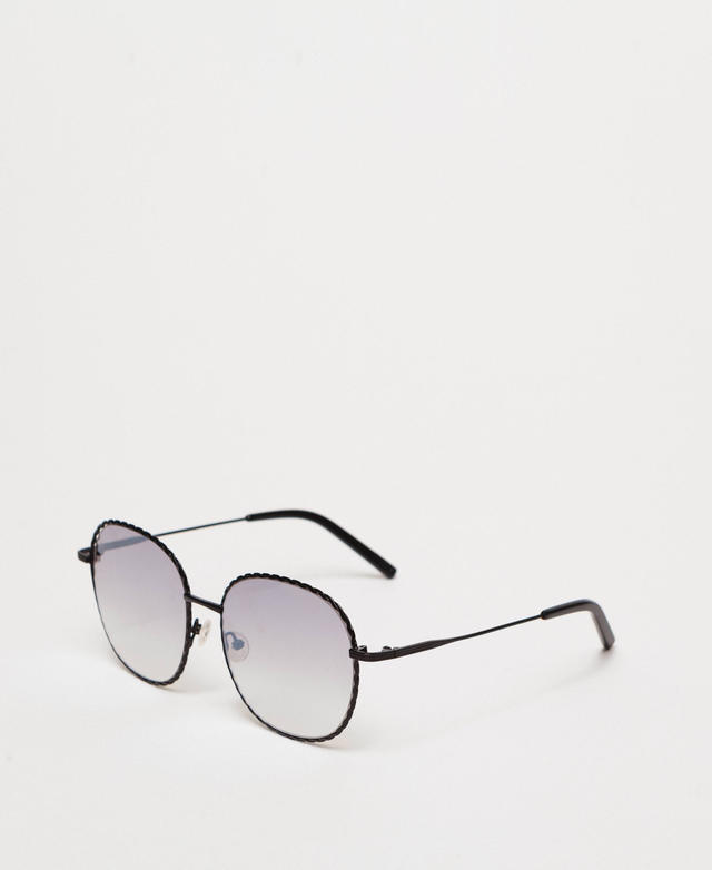 Lunettes de soleil rondes