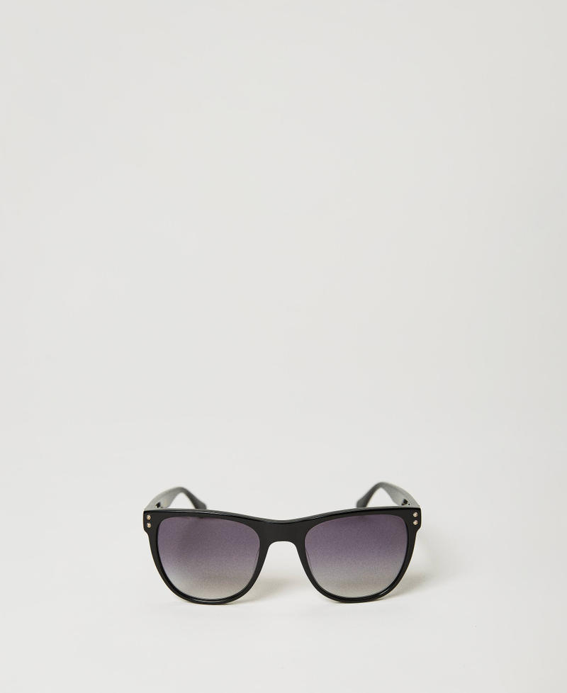 Square sunglasses Black Woman 999TZ4043_00006_01