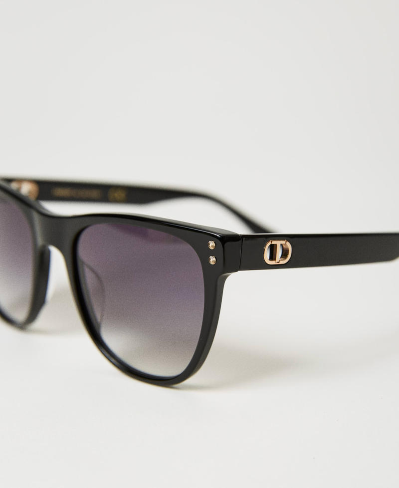 Square sunglasses Black Woman 999TZ4043_00006_03