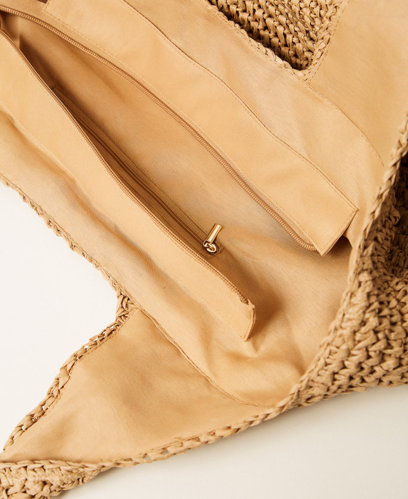 Raffia hobo bag Straw Woman 261LB7BKK_00193_04