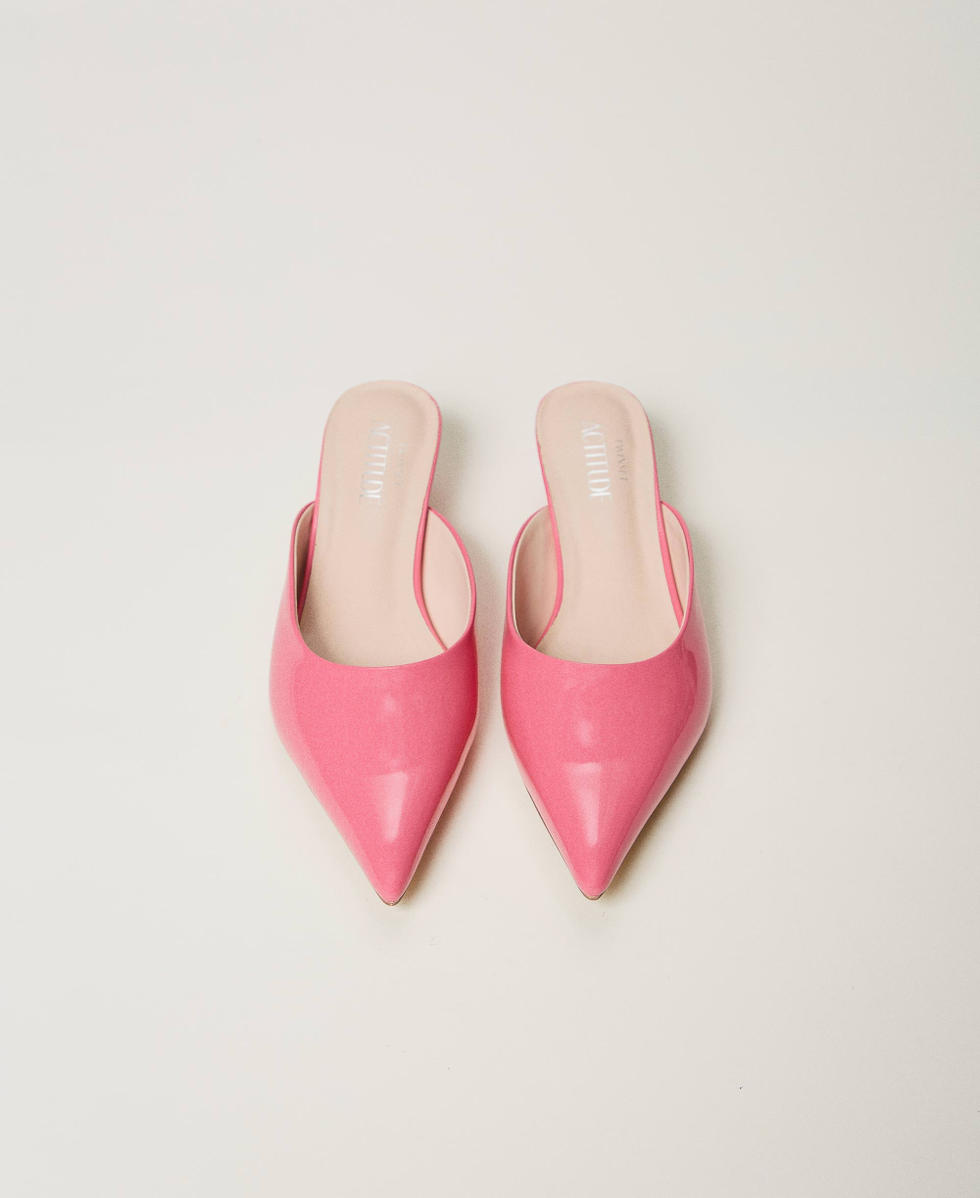 Escarpins mules en vernis Rose Tender Pink Femme 251ACP012_00619_04