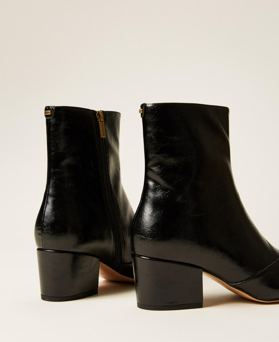Tapered toe ankle boots Black Woman 252TGT142_00006_03