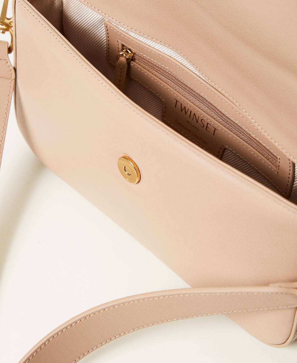 Borsa a tracolla ‘Amie’ in pelle Beige "Rope" Donna 251TB7090_12145_04