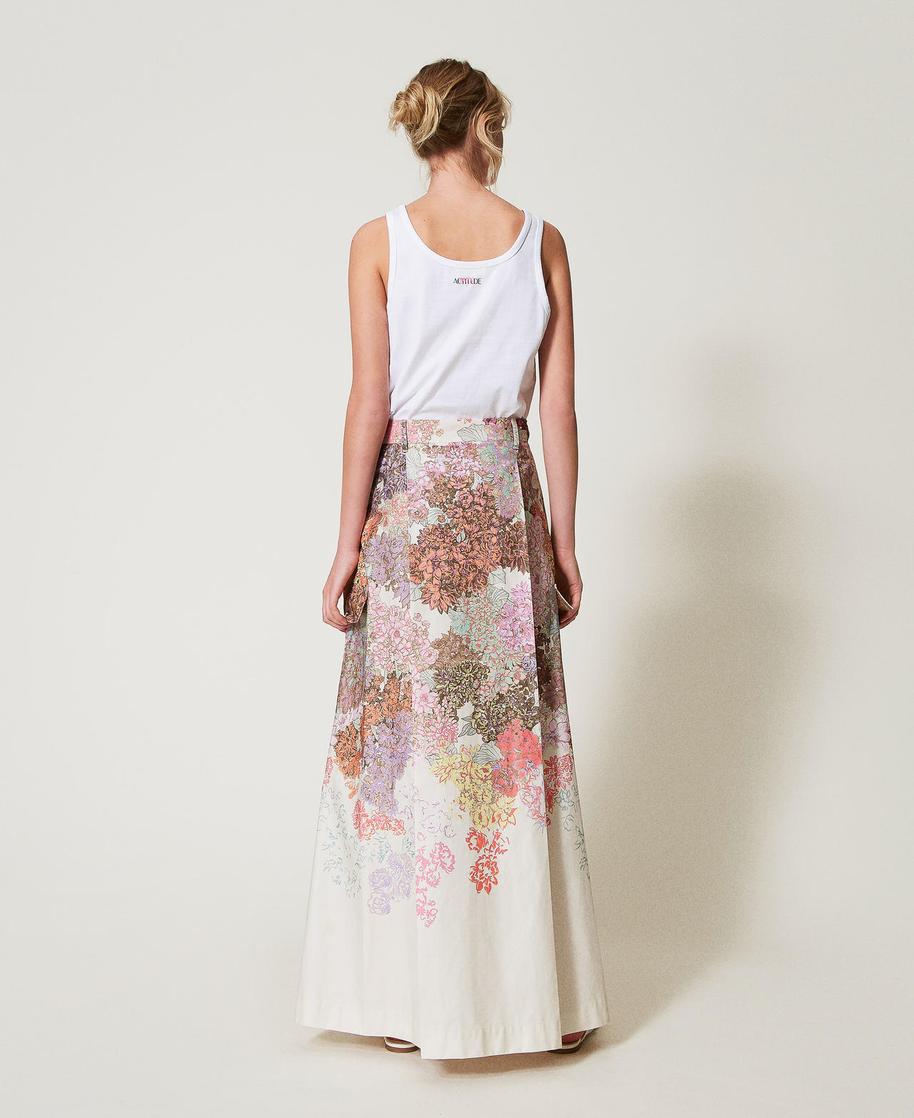 MYFO long floral skirt