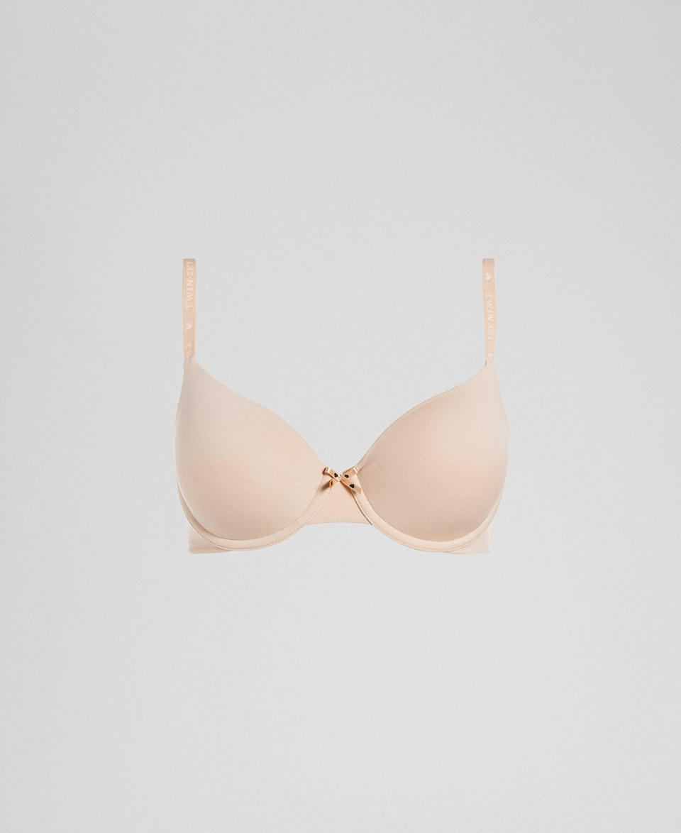 Push-up bra (D cup) Pink Skin Woman LCNN3D_00663_0S