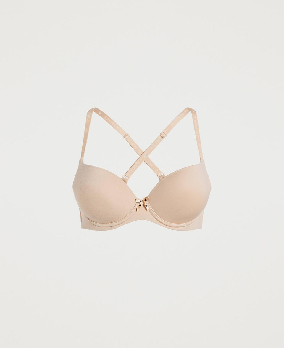 Push-up bra (B cup) Pink Skin Woman LCNN44_00663_0S