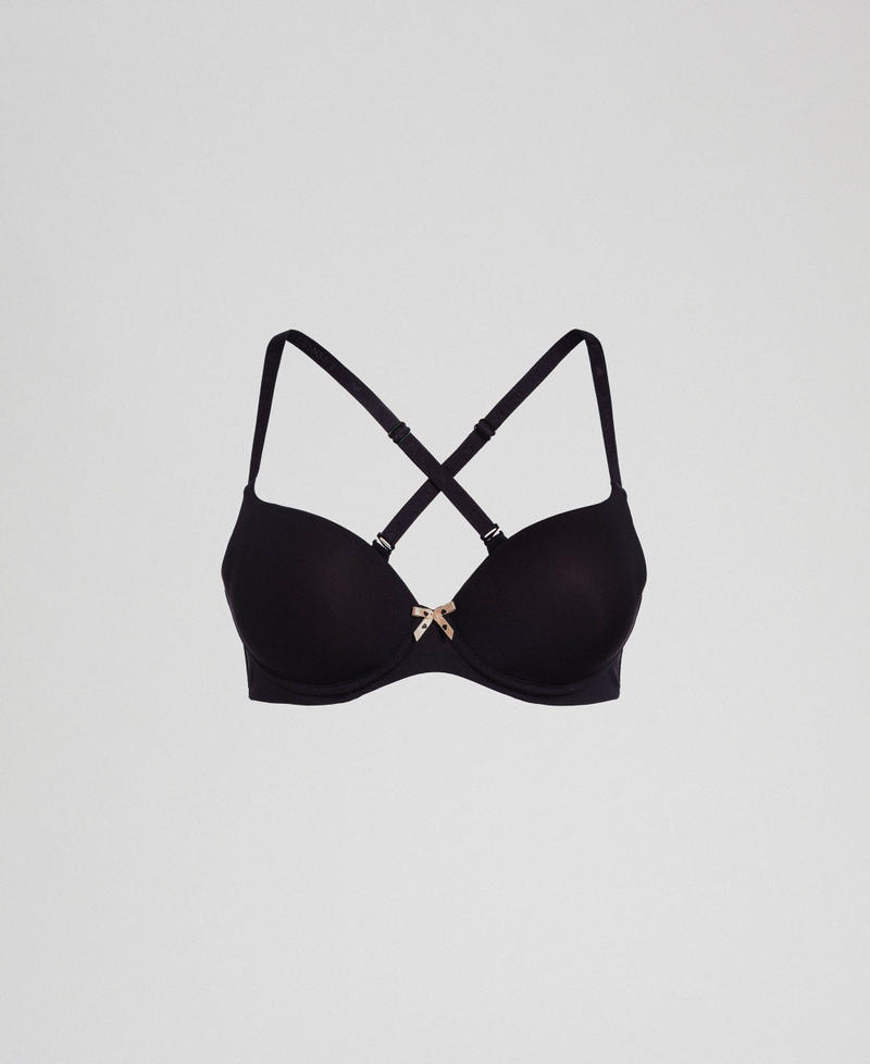 Soutien-gorge push-up (bonnets C) Noir Femme LCNN4C_00006_S0