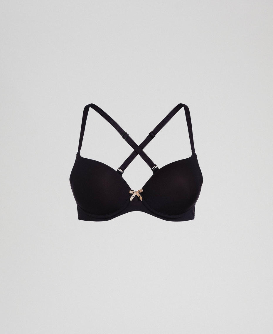 Soutien-gorge push-up (bonnets C) Noir Femme LCNN4C_00006_S0
