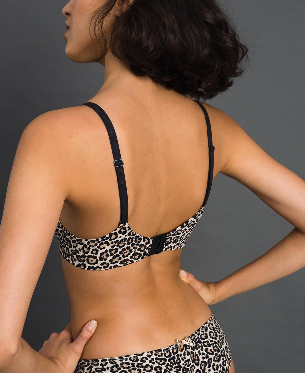 Soutien-gorge push-up (bonnets C) Léopard Femme LCNN4C_00070_04