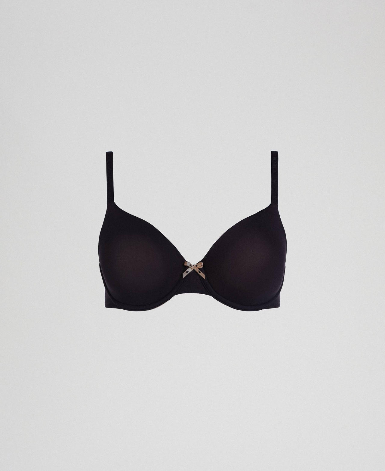 Underwire bra (C cup) Woman, Black