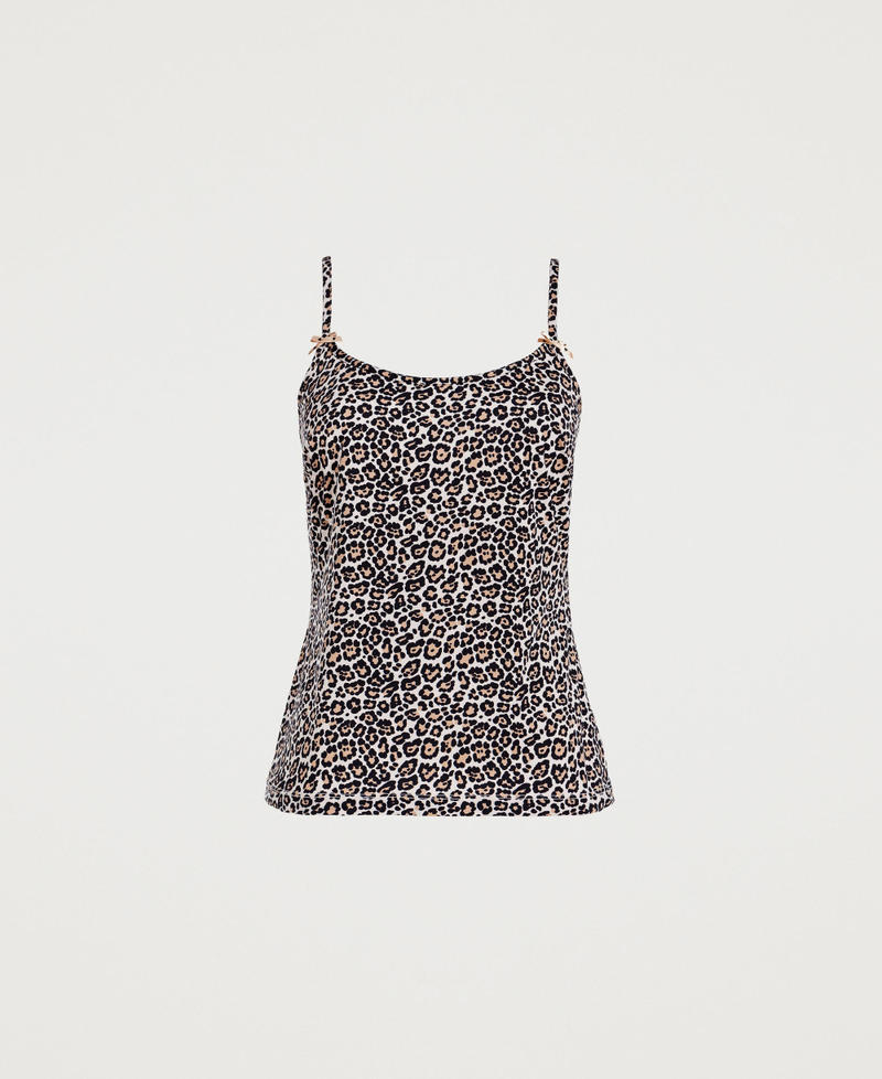 Top intimo con fiocchi Maculato Donna LCNNBB_00070_S0