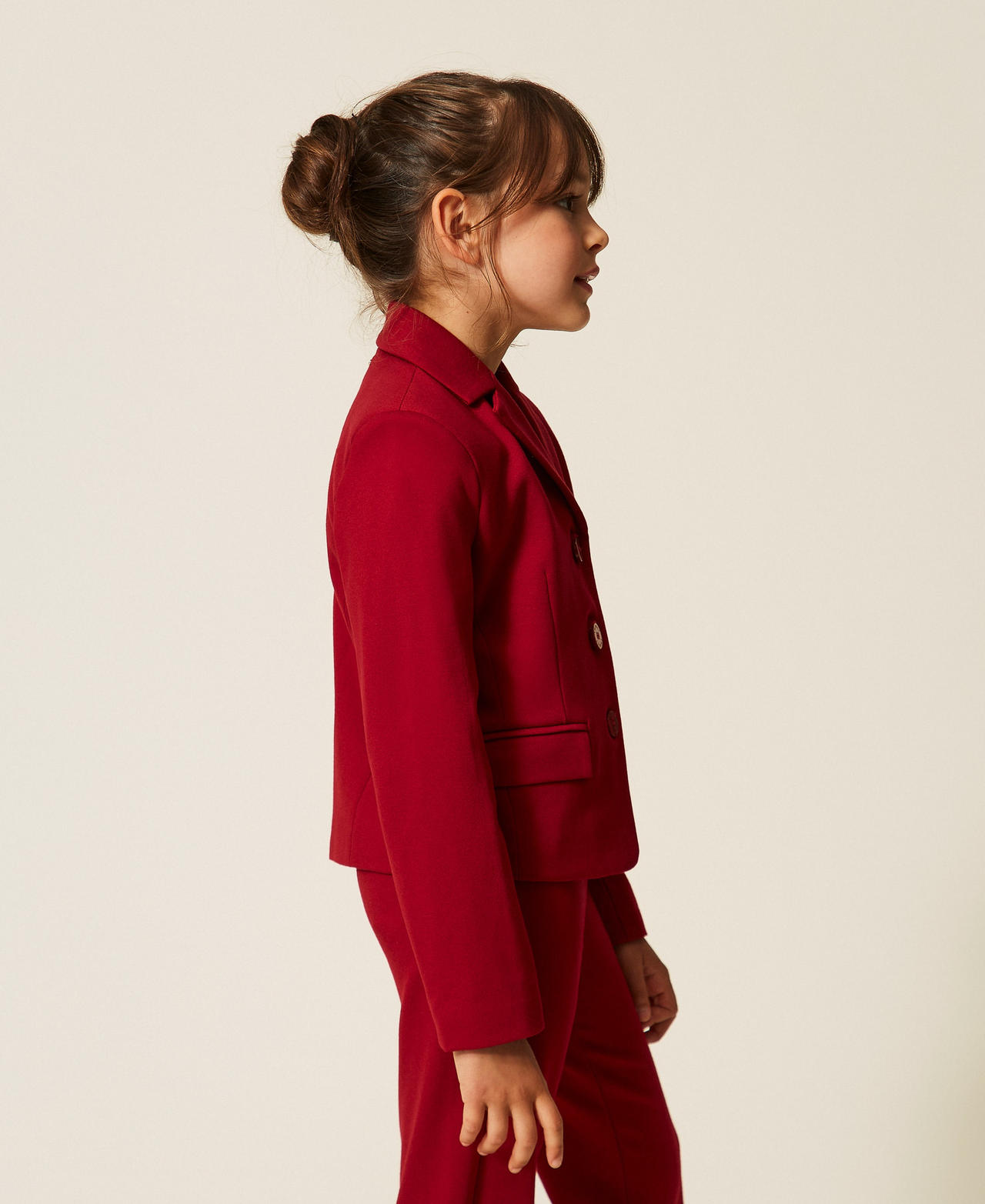 Blazer with pockets Red Ruby Girl 262GJ2080_13704_02
