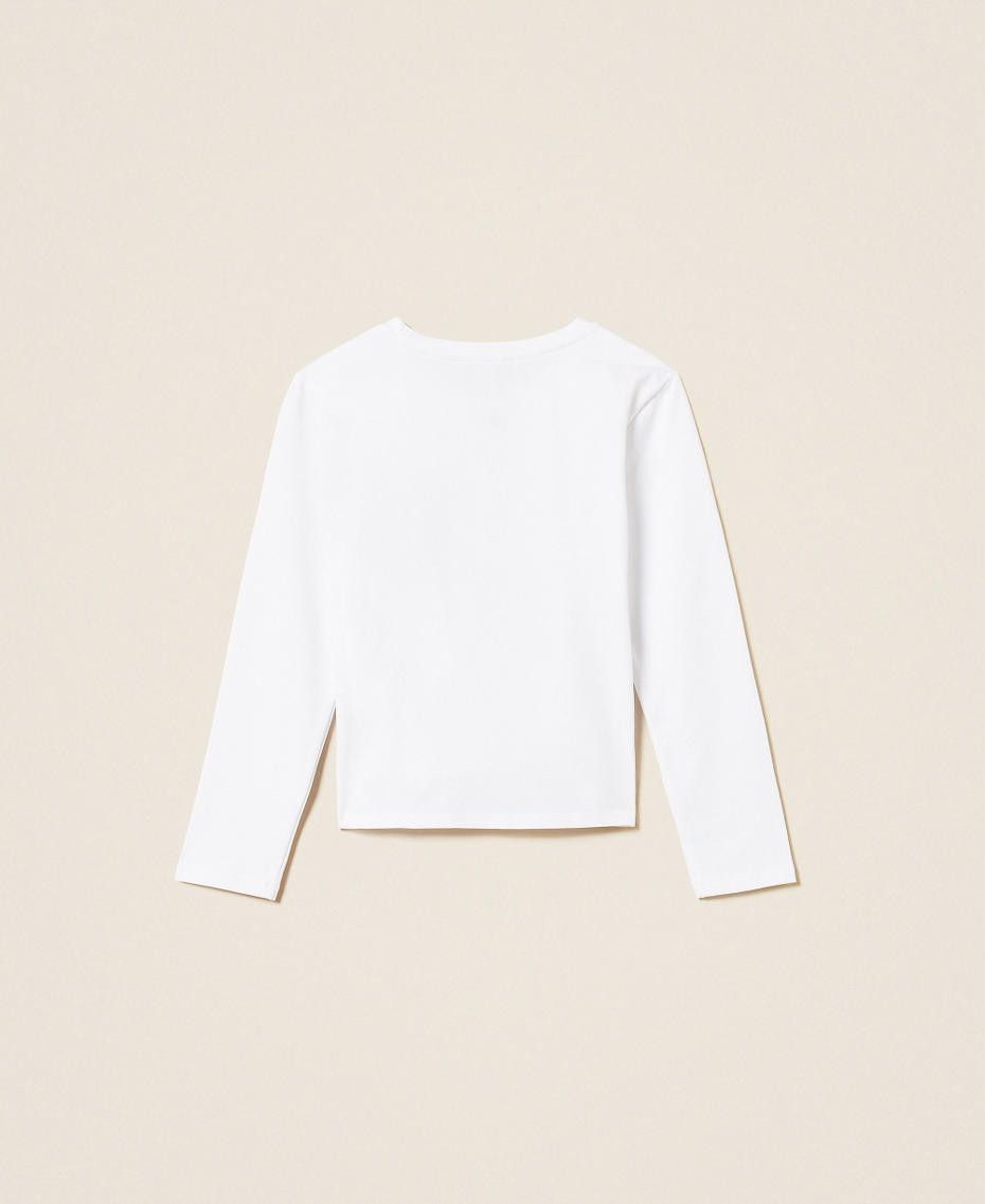 T-shirt regular avec imprim&eacute;