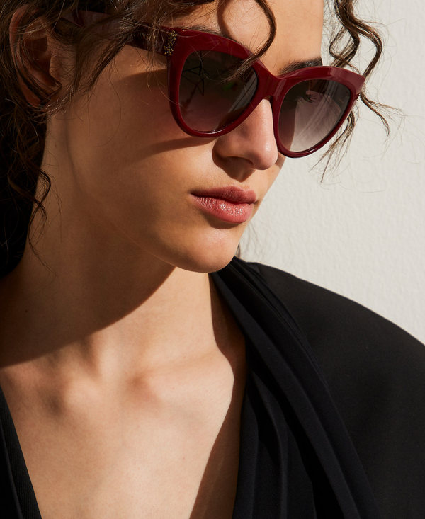 Butterfly sunglasses with flowers