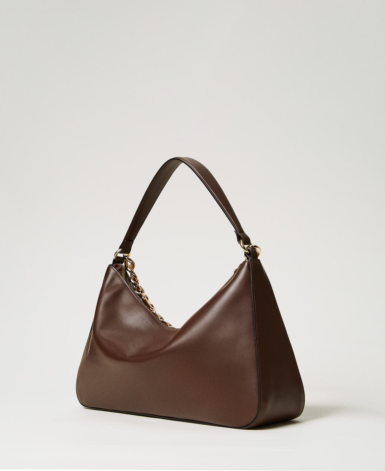 'Liliane' medium leather bag Coffee Woman 252TB7161_00203_02