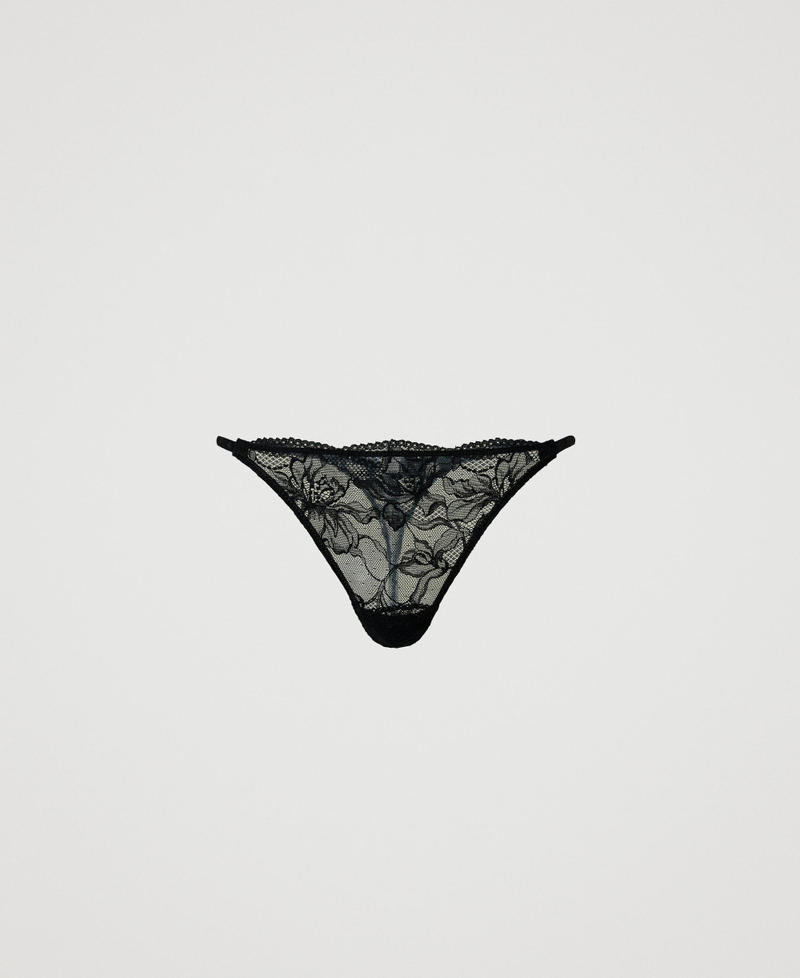 Lace g-string Black Woman 242LL6E88_00006_S0