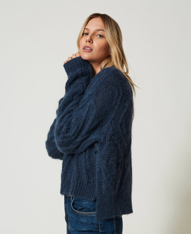 Maglia in misto mohair