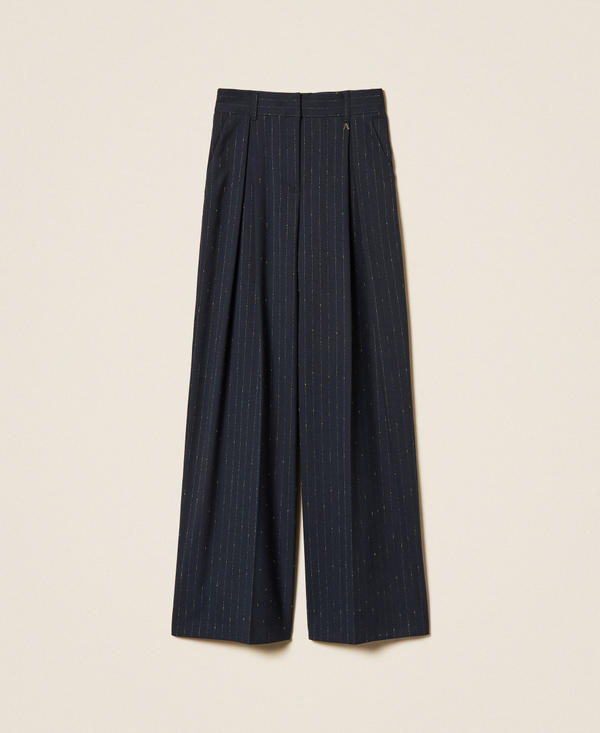 Pantalon palazzo ray&eacute;