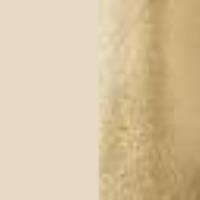 Square-shaped metal sunglasses Shiny Gold with Ivory Rims Woman 14165_C