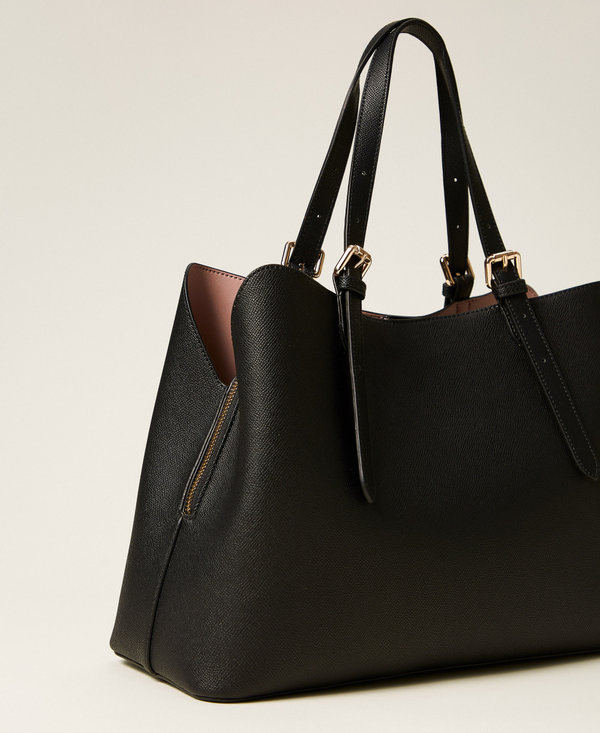 Borsa tote con fibbie