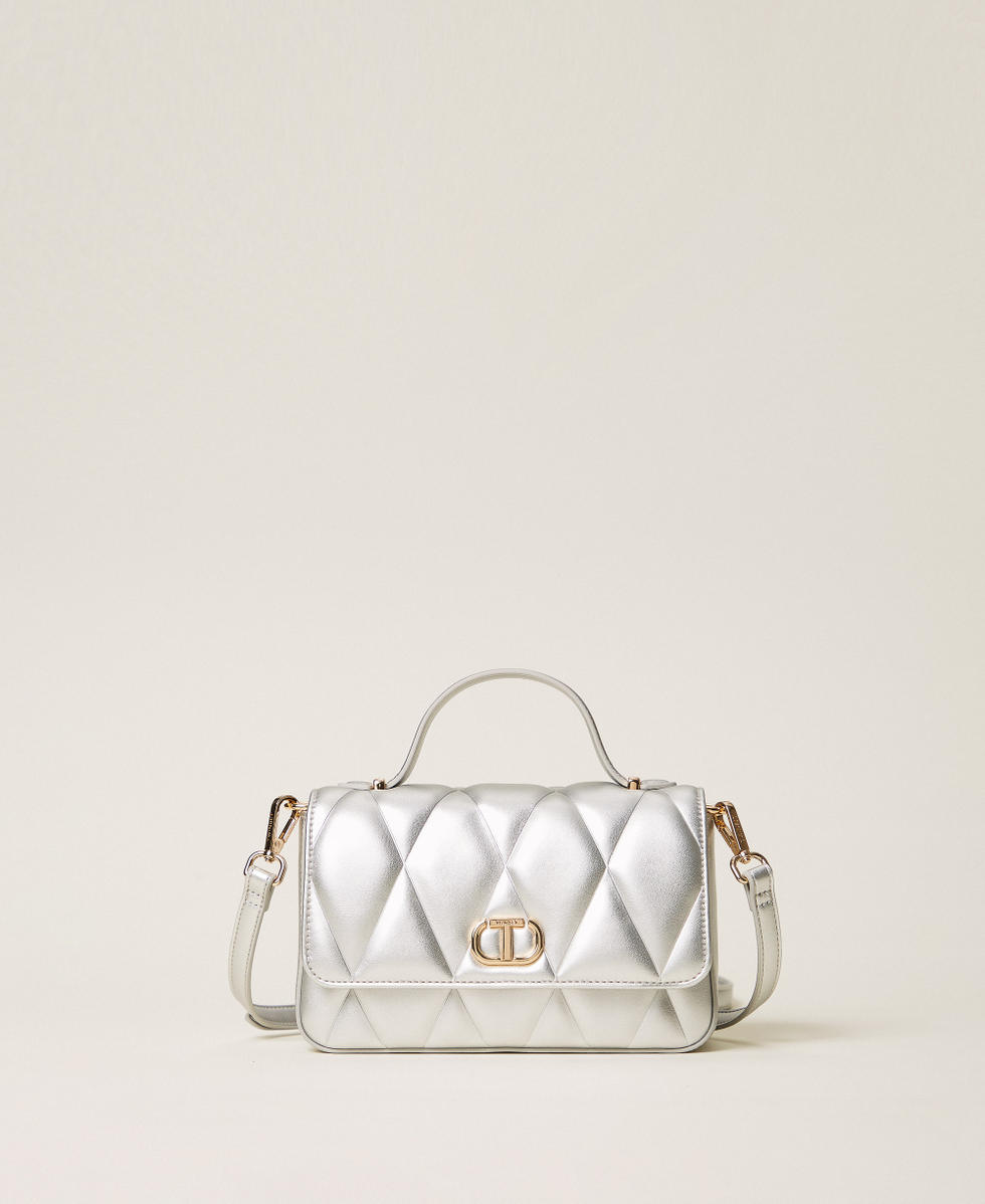 Small quilted shoulder bag