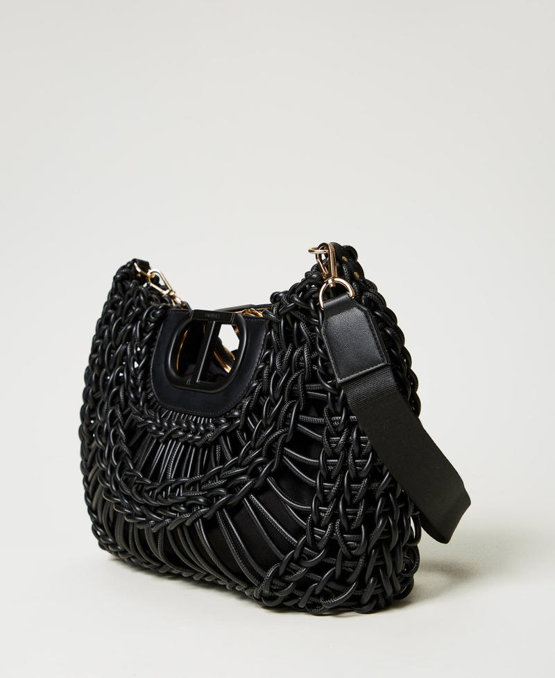 Shopper „Lila“ mit „Oval T“-Henkel Schwarz Frau 251TD8190_00006_02