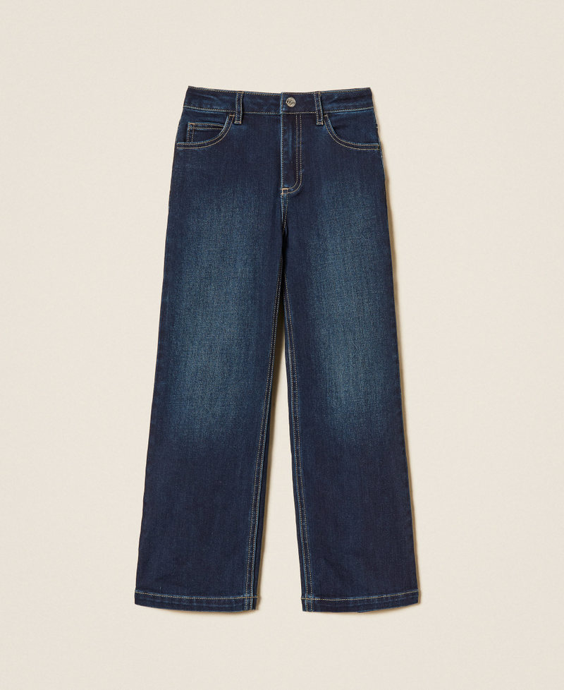 Gerade geschnittene 5-Pocket-Jeans  Mid Light Blue M&auml;dchen 262GJ2210_13872_S0