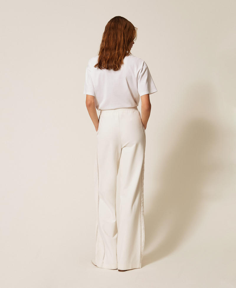 Recycled cr&ecirc;pe de Chine trousers Lily Woman 261TE2050_00381_03