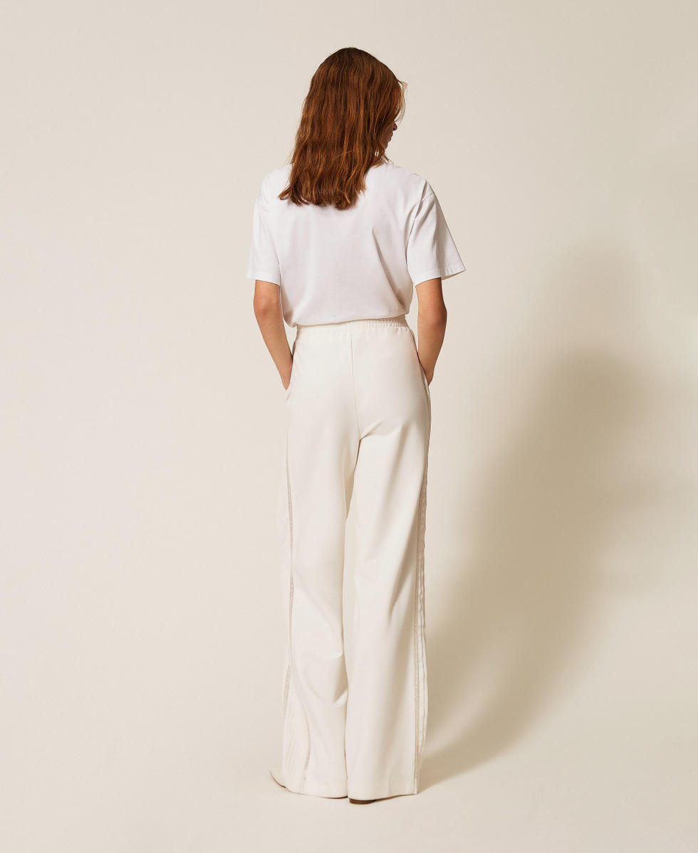 Recycled cr&ecirc;pe de Chine trousers Lily Woman 261TE2050_00381_03