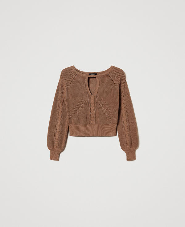 TWINSET 売れ筋商品|||ツインセット ニット&セーター アウター レディース Sweaters Brown 楽天市場】ニット タートルネック レディース セーター □一部8
