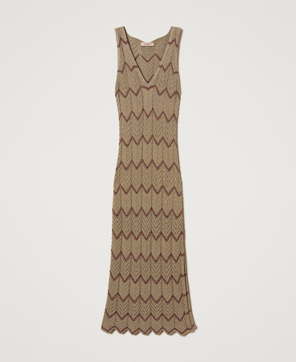 DEUXIEME CLASSE - TWINS FLORENCE V KNIT ブラウン Deuxieme Classe（ドゥーズィエムクラス）の「Twins cotton