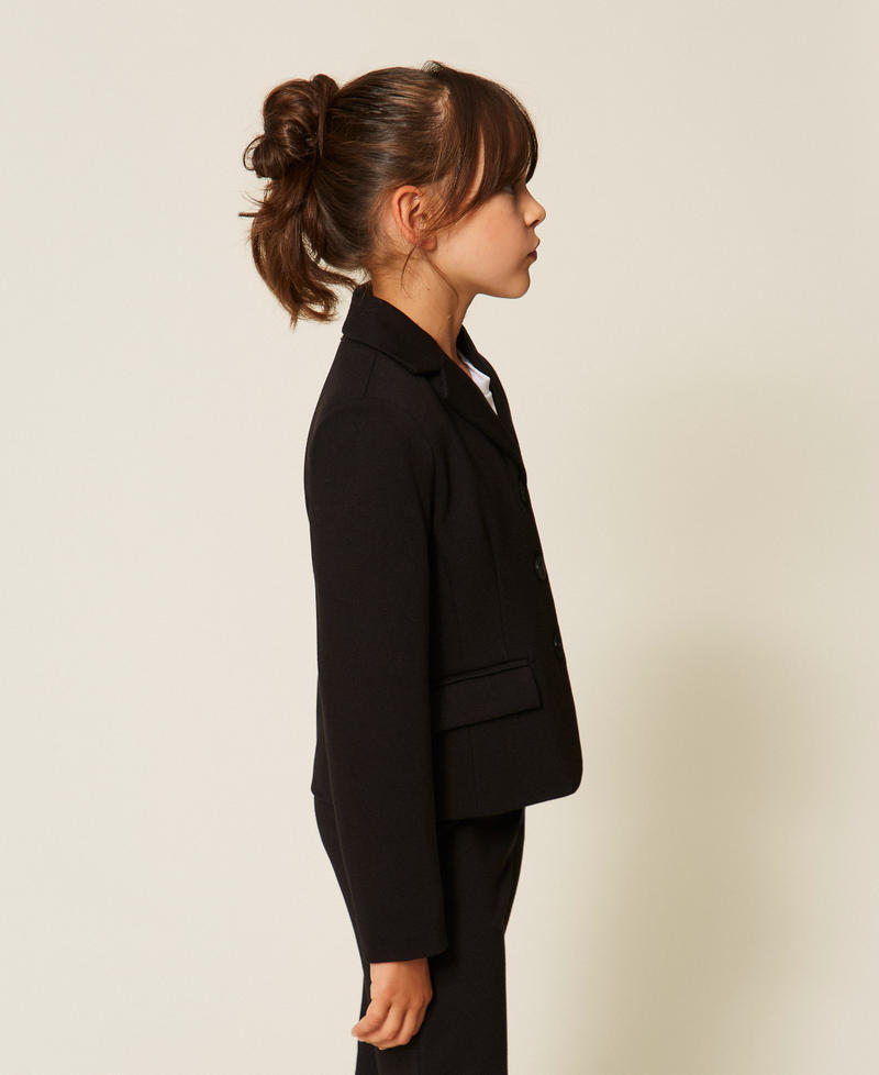 Chaqueta blazer con bolsillos Negro Ni&ntilde;a 262GJ2080_00006_02