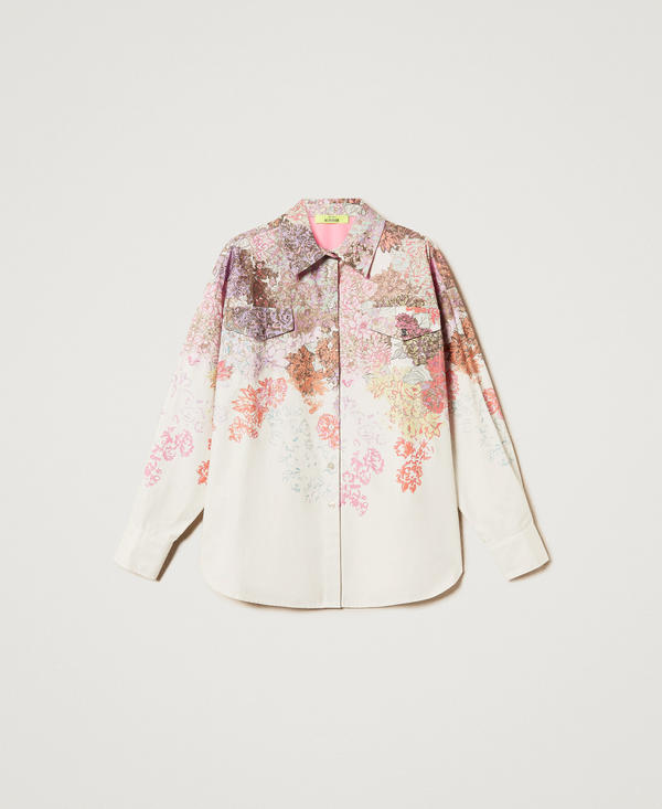 Camicia MYFO con stampa a fiori