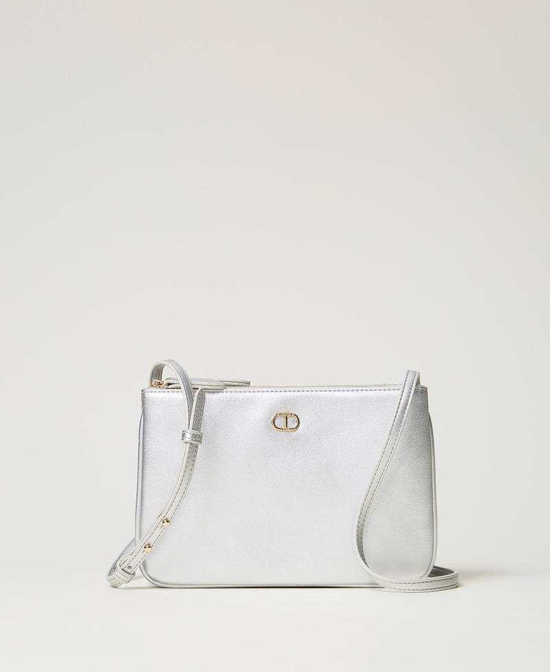 Mini borsa doppia a tracolla Silver Donna 251TH7028_00995_01
