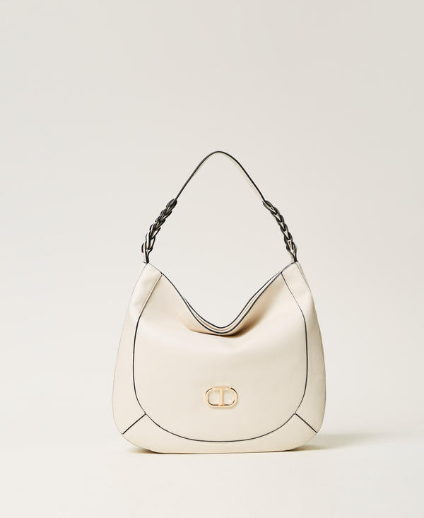 Borsa hobo con intrecci