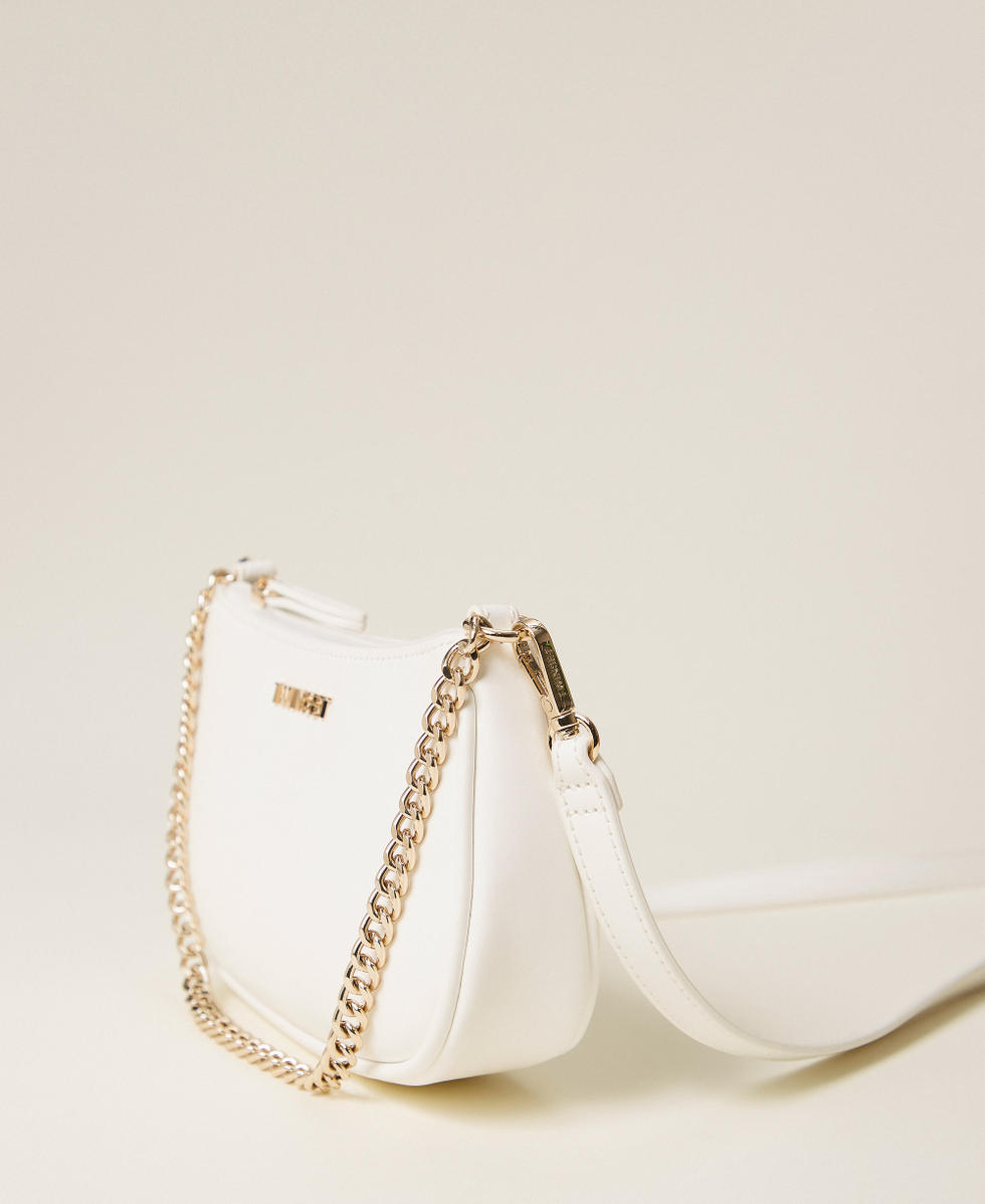 Borsa a tracolla con logo Off White Bambina 261GJ8011_00526_02