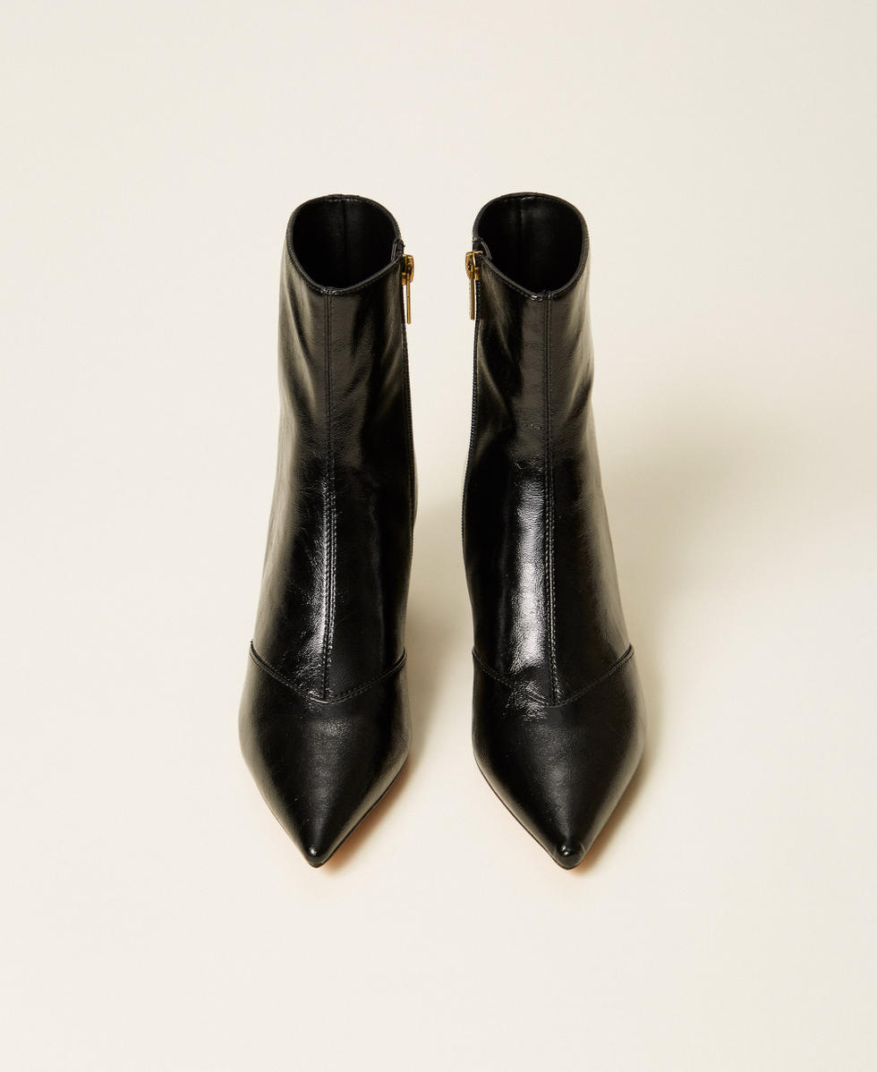 Tapered toe ankle boots Black Woman 252TGT142_00006_04