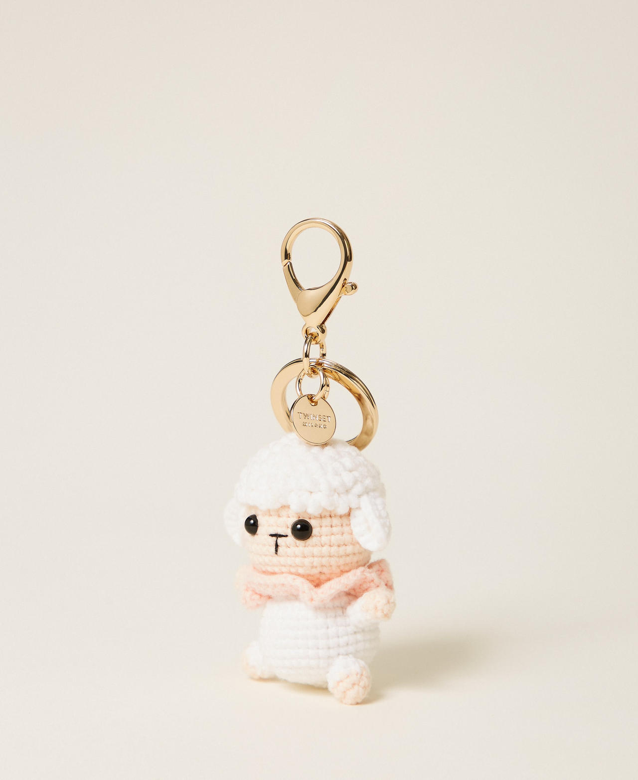 Portachiavi pecora in crochet