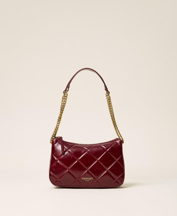 Mittelgro&szlig;e Liliane Tasche aus gestepptem Leder