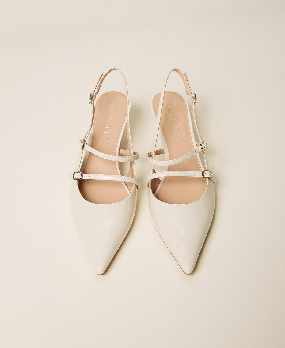 Sling back court shoes with straps Lily Woman 261TCP044_00381_04
