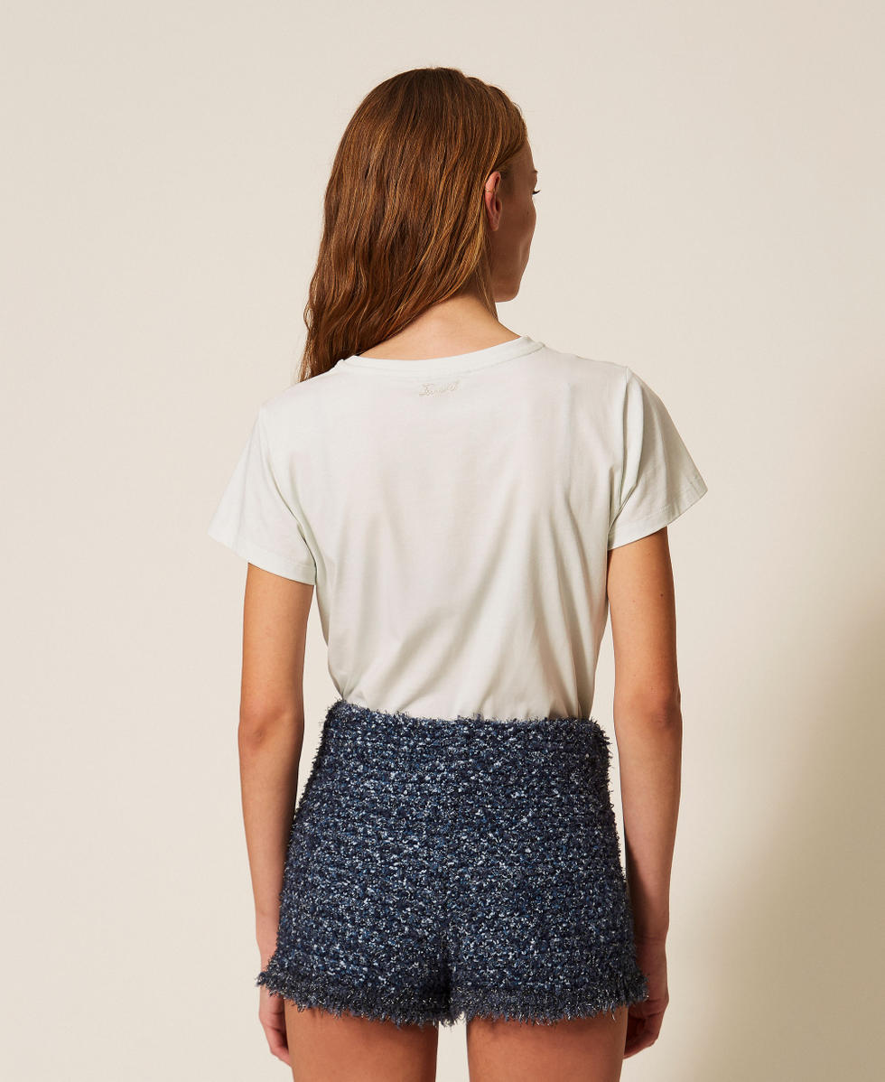 Camiseta regular con estampado Azul &laquo;Aqua&raquo; Mujer 261TP2341_13162_03