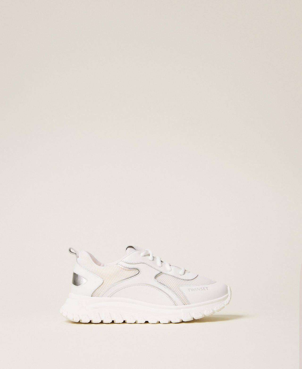 Twinset Baskets de running en cuir