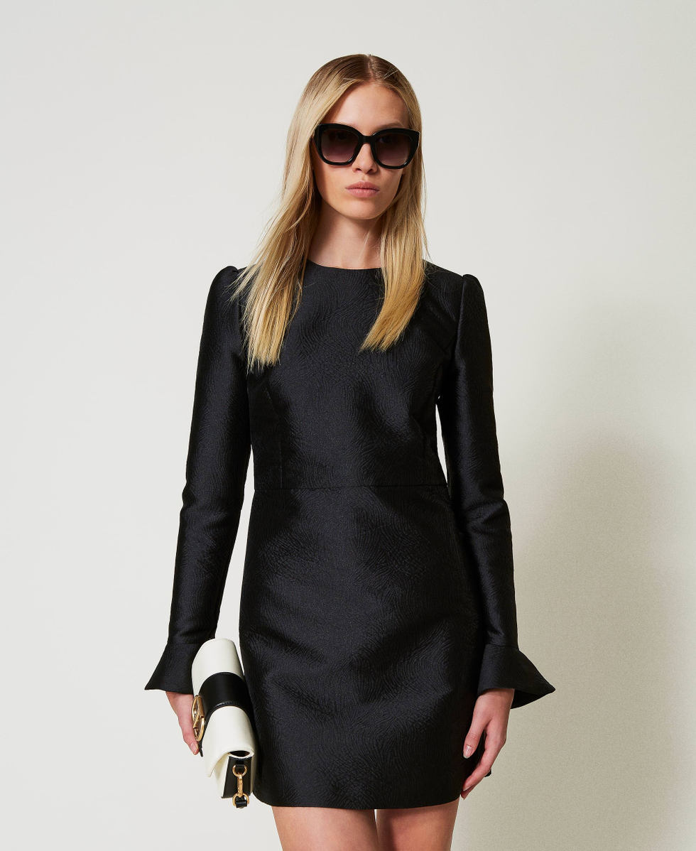 ワンピース jacquard volume camisole dress jacquard volume camisole dress – Acka online store